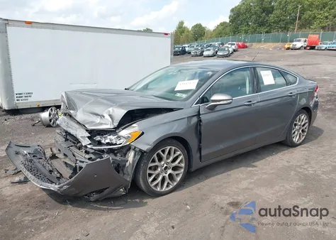 2014 Ford Fusion Titanium из США, поврежденный, VIN 3FA6P0K96ER246095
